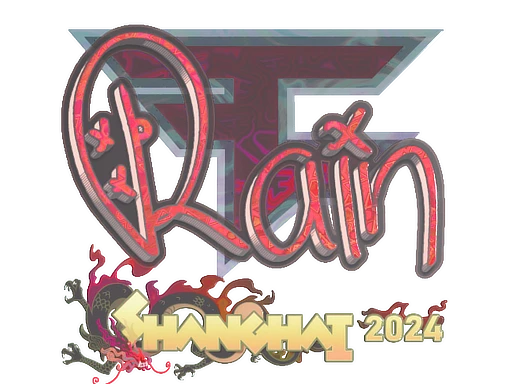 rain (Holo) | Shanghai 2024 sticker