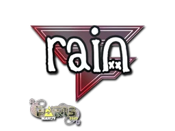 rain | Paris 2023 sticker