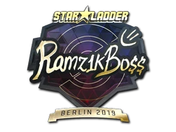 Ramz1kBO$$ (Gold) | Berlin 2019 sticker