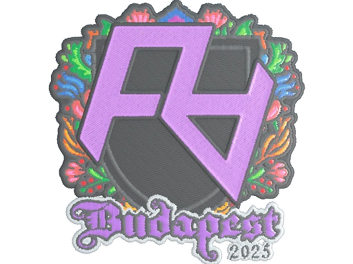 Rare Atom (Embroidered) | Budapest 2025 sticker