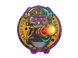 Ready For Battle sticker