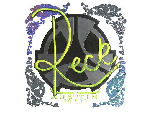 reck (Holo) | Austin 2025 sticker
