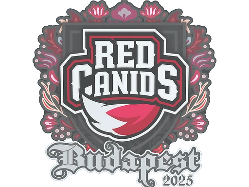 RED Canids | Budapest 2025 sticker