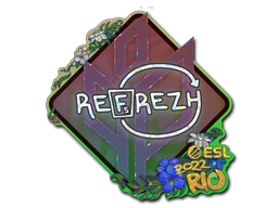 refrezh (Glitter) | Rio 2022 sticker