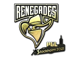 Renegades (Gold) | Stockholm 2021 sticker