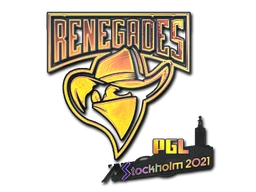 Renegades (Holo) | Stockholm 2021 sticker