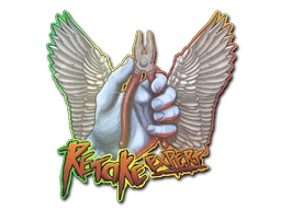 Retake Expert sticker