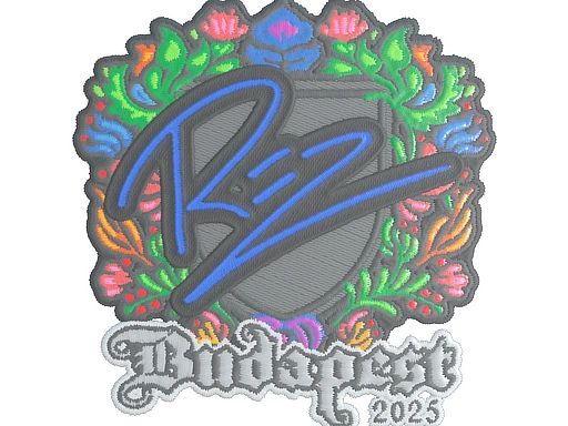 REZ (Embroidered) | Budapest 2025 sticker