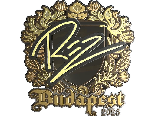 REZ (Gold) | Budapest 2025 sticker