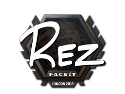 REZ | London 2018 sticker