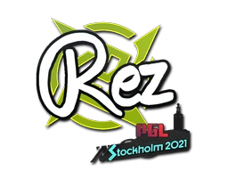 REZ | Stockholm 2021 sticker