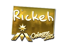 Rickeh (Gold) | Cologne 2015 sticker