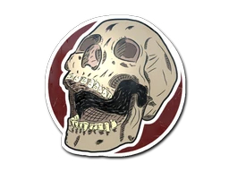 Rising Skull sticker