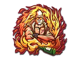 Romanov's Fire sticker