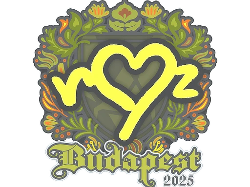 ropz | Budapest 2025 sticker