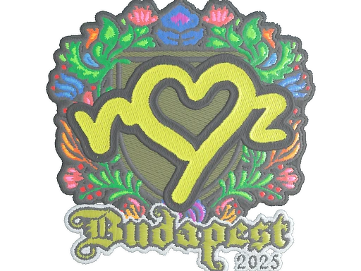 ropz (Embroidered) | Budapest 2025 sticker