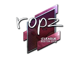 ropz (Foil) | Boston 2018 sticker