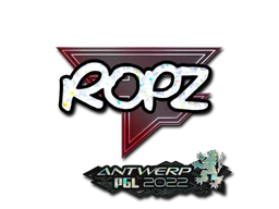ropz (Glitter) | Antwerp 2022 sticker