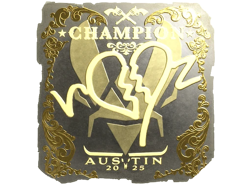 ropz (Gold, Champion) | Austin 2025 sticker