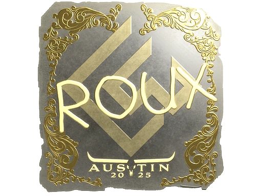 ROUX (Gold) | Austin 2025 sticker