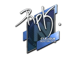 RpK | Boston 2018 sticker