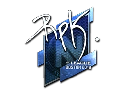 RpK (Foil) | Boston 2018 sticker