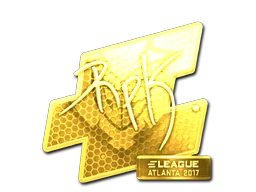 RpK (Gold) | Atlanta 2017 sticker