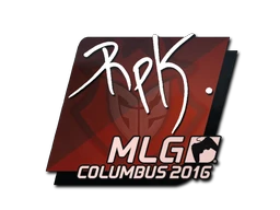 RpK | MLG Columbus 2016 sticker