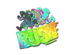Rush 4x20 sticker
