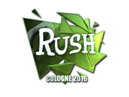 RUSH (Foil) | Cologne 2016 sticker