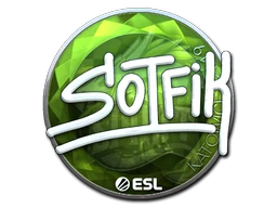 S0tF1k (Foil) | Katowice 2019 sticker