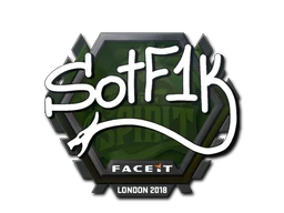 S0tF1k | London 2018 sticker
