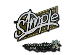 s1mple | Antwerp 2022 sticker