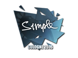 s1mple | Cologne 2016 sticker