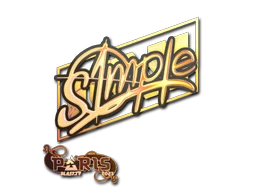 s1mple (Holo) | Paris 2023 sticker