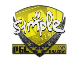 s1mple | Krakow 2017 sticker