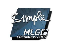 s1mple | MLG Columbus 2016 sticker