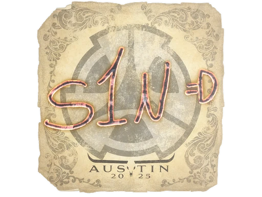 s1n | Austin 2025 sticker