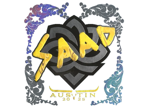 saadzin (Holo) | Austin 2025 sticker