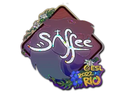 saffee (Glitter) | Rio 2022 sticker