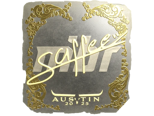 saffee (Gold) | Austin 2025 sticker