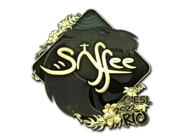 saffee (Gold) | Rio 2022 sticker