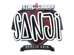 SANJI (Foil) | Berlin 2019 sticker