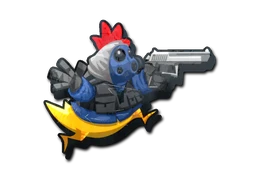SAS Chicken sticker