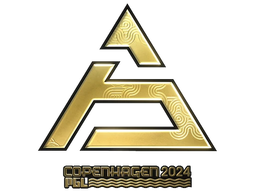 SAW (Gold) | Copenhagen 2024 sticker