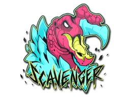 Scavenger sticker