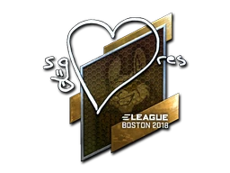 seang@res (Foil) | Boston 2018 sticker