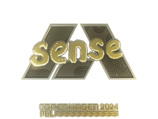 sense (Gold) | Copenhagen 2024 sticker