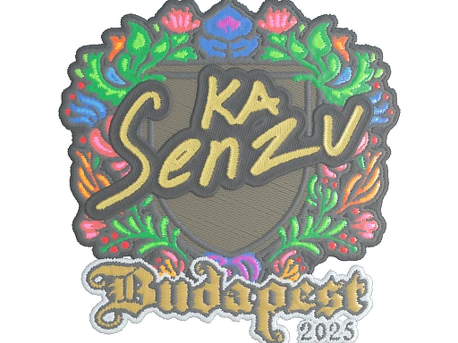 Senzu (Embroidered) | Budapest 2025 sticker