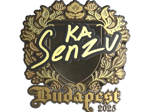 Senzu (Gold) | Budapest 2025 sticker